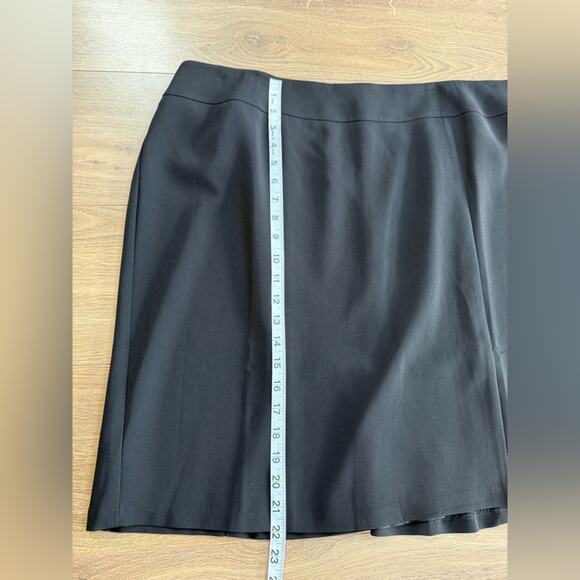 NWT Talbots Easy Travel Pencil Skirt Black 18W Petite - Picture 11 of 11